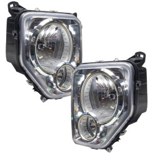 Jeep Liberty Headlight Assemblies - ORACLE Lighting - SMD Pre-Assembled - White - `08-`12